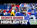 Deonte banks rookie highlights   new york giants