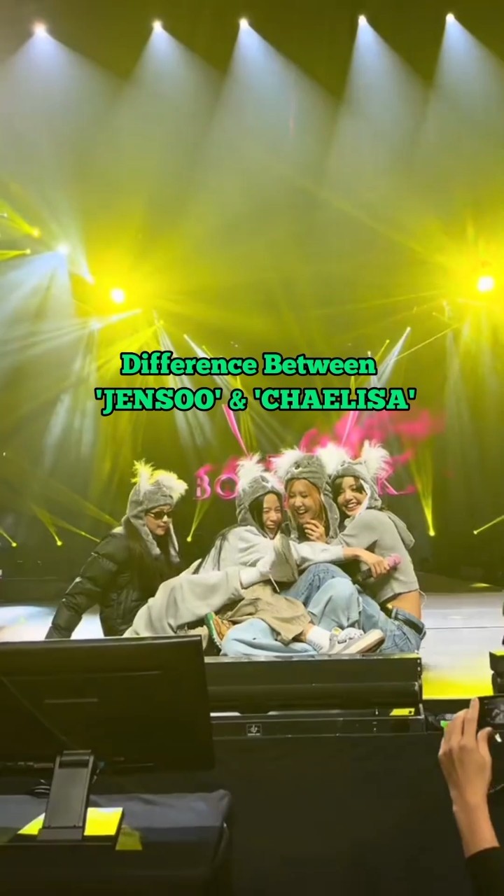 Difference Between 'JENSOO' \u0026 'CHAELISA' #jennie #jisoo #jensoo #rosé #lisa #chaelisa #blackpink