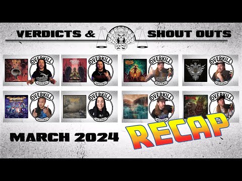 BANGERTV METAL ALBUM REVIEWS | MARCH 2024 RECAP | Verdicts & Shout Outs