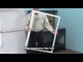 Replacing your Frigidaire Refrigerator Fresh Food Door Gasket (White)