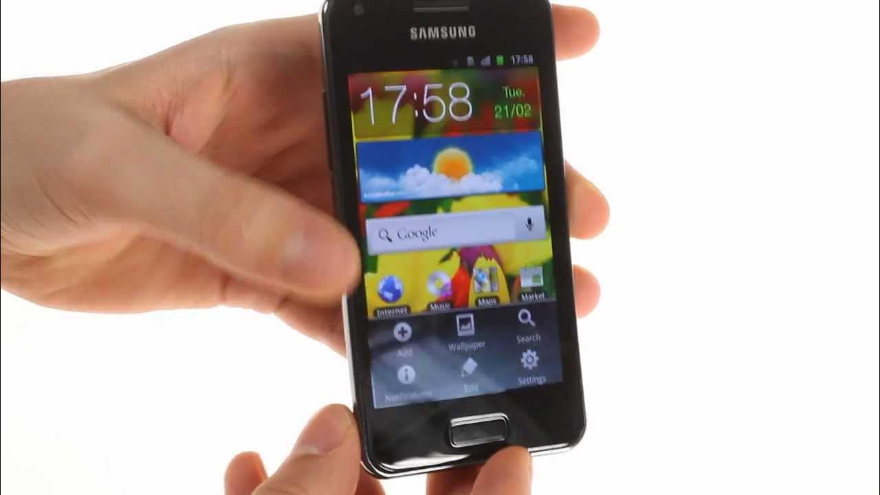Samsung Galaxy S Advance I9070 Update Android 4.4 Samsung I9070 Galaxy S Advance user interface - YouTube