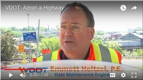VDOT: Adopt-a-Highway