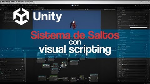 Sistema de doble saltos en unity con visual scripting
