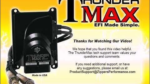 ThunderMax TBW: Updating the TMax Tuner Software