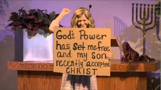 Cardboard Testimony Easter Service 2013