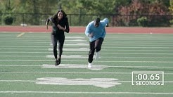 Maria Taylor runs the 40 with help from Joey Galloway | Maria Taylor's A-Class Bucket List