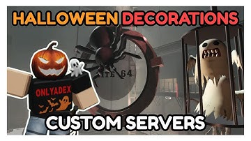 Rating Custom Server Halloween Decorations In SCP: Roleplay!