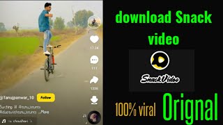 how to download snake video app on andriod phone | snack video apk download | download snack video screenshot 4