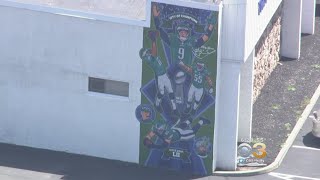 Mural Honoring Super Bowl Champion Eagles Now Complete
