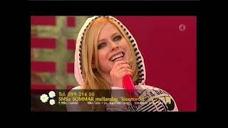 Avril Lavigne - When You&#39;re Gone (Live @ Sommarkrysset, Sweden 30.06.2007)