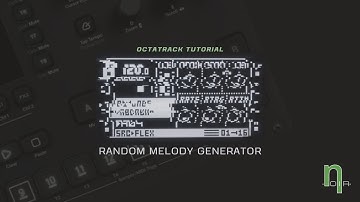RANDOM MELODY GENERATOR with #octatrack