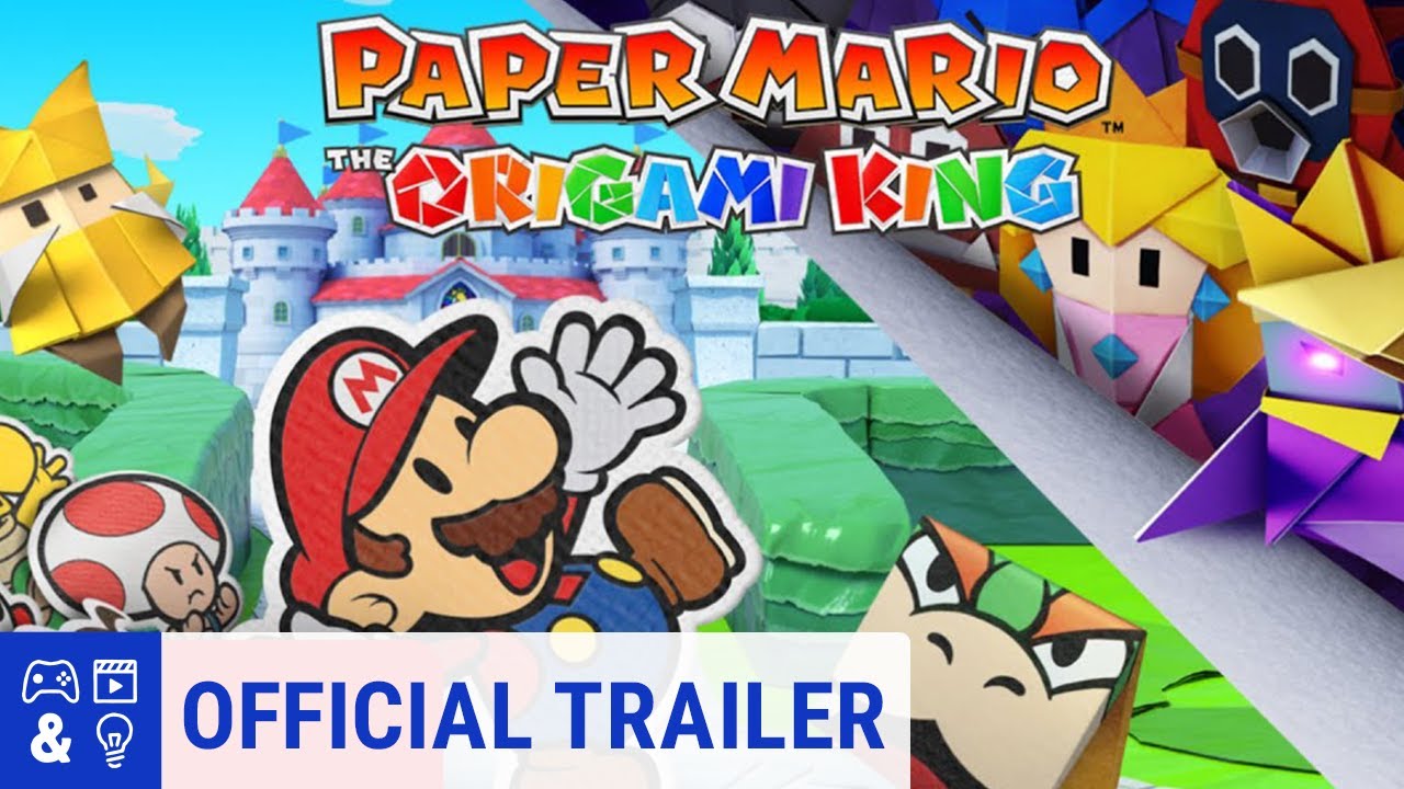 Paper Mario: The Origami King - All Bowser Jr. Story Scenes & Moments 