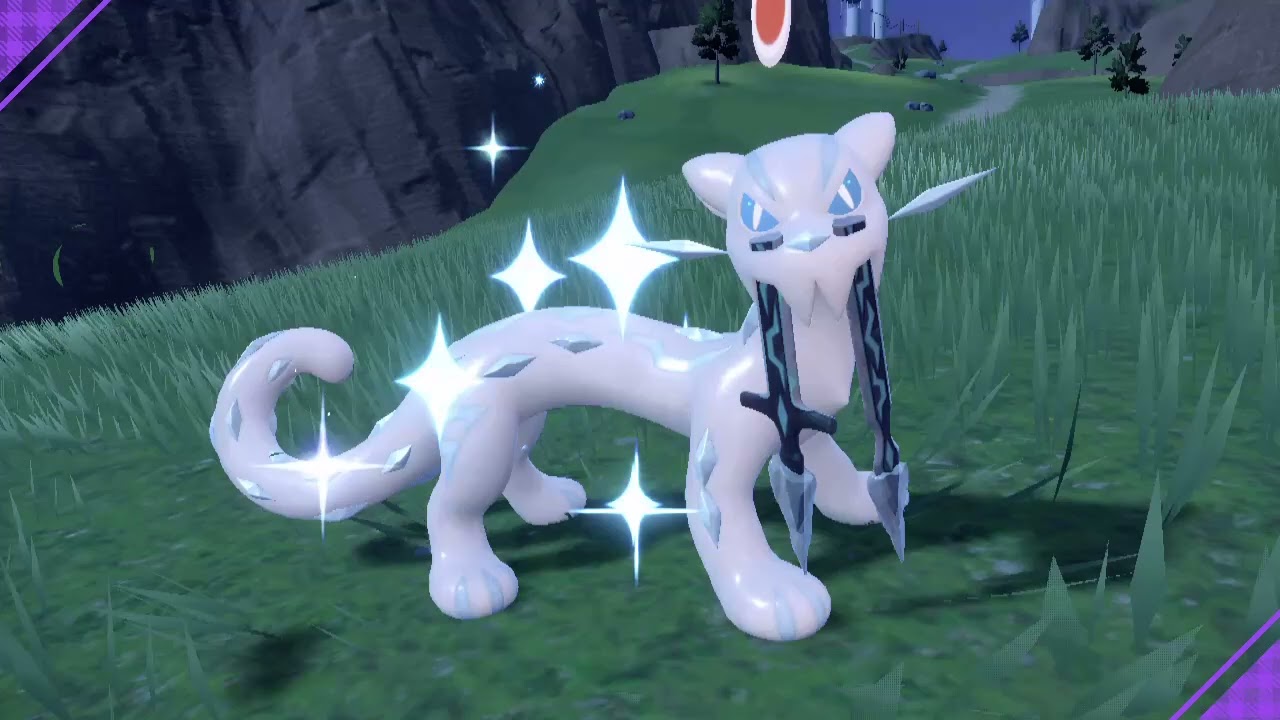 washing Chien-Pao and interacting. Pokemon scarlet and violet. Legendary pokemon.