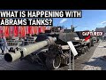 What is happening with Abrams tanks in Ukraine?