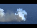 Spacex crs6 recovery attempt crash bargehexacopter