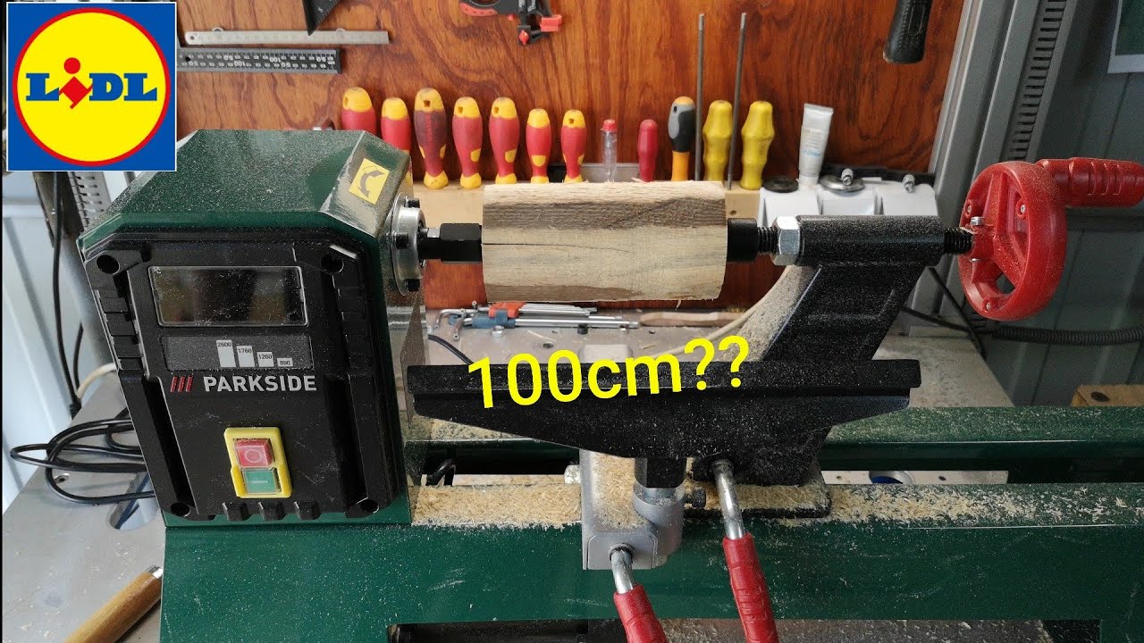 ⚠️Parkside wood lathe PDB 100 A1 Unboxing TEST part.1⚠️ - YouTube