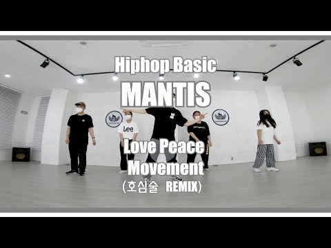 Love Peace Movement (호심술 REMIX) / Hiphop Basic(힙합 베이직) / 고릴라크루 댄스학원 천안