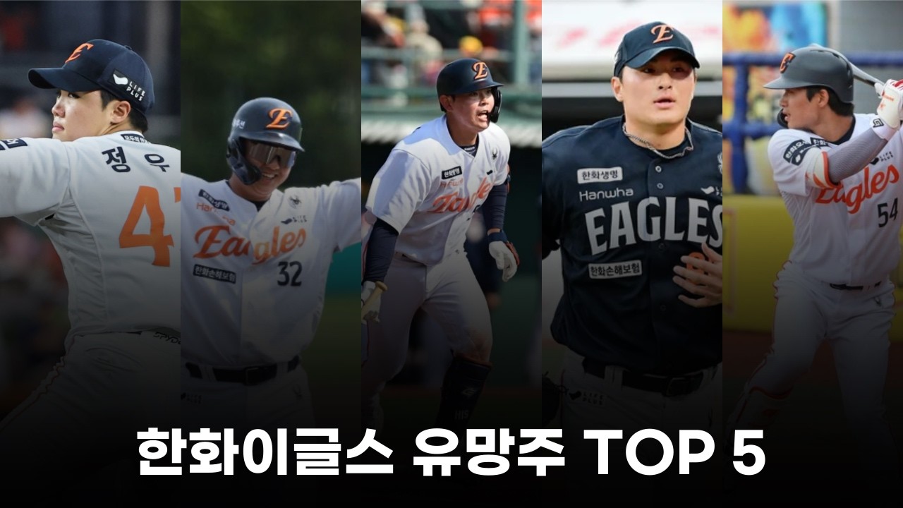 한화이글스 유망주 TOP 5
