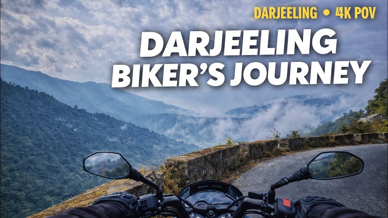 Himalayan Roads of Darjeeling | Cinematic POV Ride (4K)
