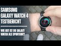 Die Samsung Galaxy Watch 4 als Sportuhr: Sport & Fitness Testbericht