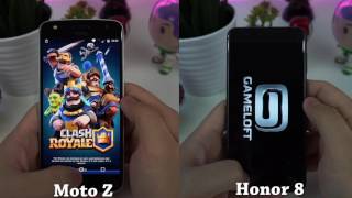 Moto Z Play Vs Honor 8 - Speed and Memory Comparison