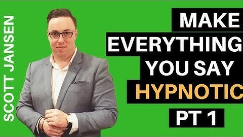 Conversational Hypnosis PT 1 (Make everything you say HYPNOTIC PT 1)