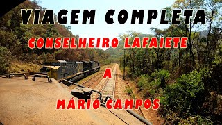 Viagem completa do Posto do Km460 ( Conselheiro Lafaiete ) até Mário Campos - MRS Logística