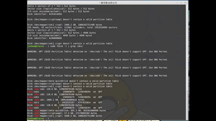 Copy a disk image to a physical hard drive using DD