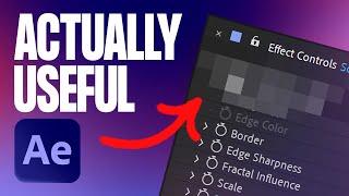 Top 20 Actually Useful Effects In After Effects