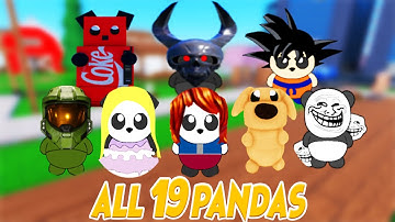 Find The Pandas - *ALL 19 NEW BADGES* - UPDATE