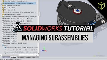 SOLIDWORKS - Managing Subassemblies