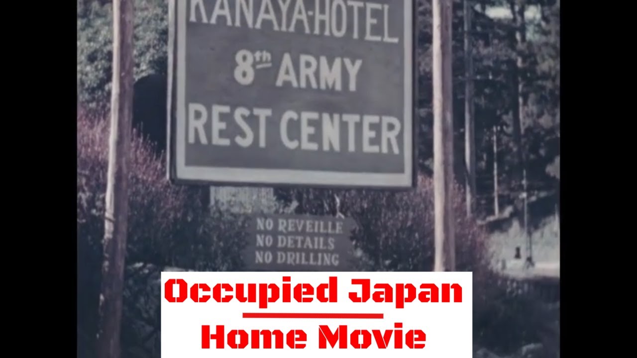 OCCUPIED JAPAN HOME MOVIE & HIROSHIMA SHOT BY U.S. SERVICEMAN  48104