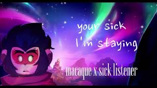 You're Sick So I'm Staying | Macaque X Listener | (Lego Monkie Kid) [Comfort]