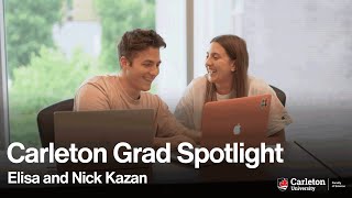 Carleton Grad Spotlight: Elisa and Nick Kazan