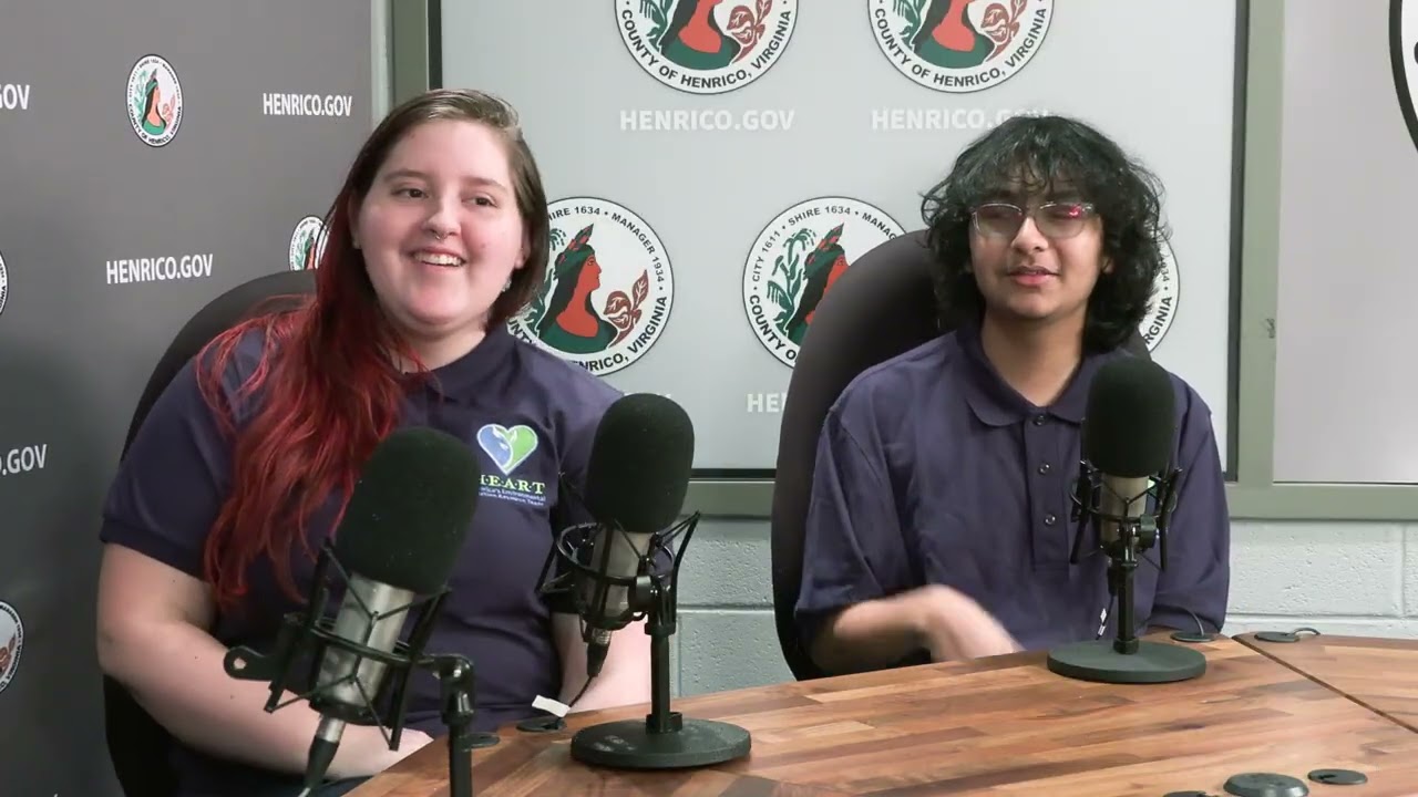 Join the HEART Youth Council podcast to find out what is on the minds of Henrico County high school students with regards to the environment. This is all about giving students a chance to share their voice with the community.