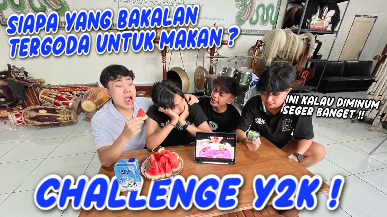 BISAKAH TEMAN-TEMAN Y2K UNTUK MENAHAN HAWA NAFSUNYA ?? Godaan Banget di Bulan Puasa Ini..