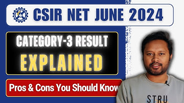 CSIR NET Category 3 Explained: Pros and Cons You Need to Know | All 