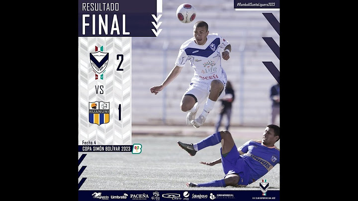 Victoria de Gv San José ante Club Empresa Minera Huanuni por Copa Simón Bolivar