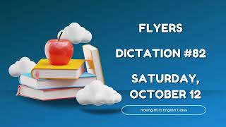 Day 82 | A Diary | Primary Dictation | Flyers | Nghe viết tiếng Anh | Learn English with Hang