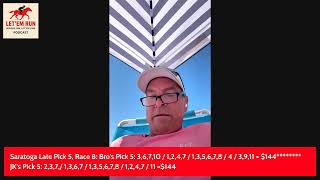 SAT LET EM RUN LATE PICK 5 SARATOGA