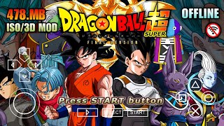 NEW DRAGON BALL Super PPSSPP Mod Dragonball Z Shin Budokai 2 ISO DBZ 2024 Final Version | Gameplay