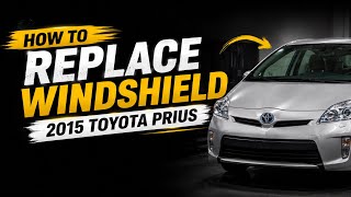 Toyota Prius Windshield Replacement | Step-by-Step Installation