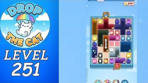 Drop The Cat Level 251 Walkthrough