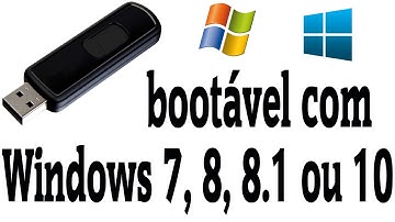 Como criar um pendrive de boot para instalar o Windows 7, 8, 8.1 ou 10