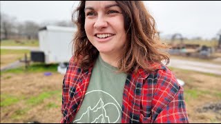 Goatie Girl Planning (The farm is WET) | VLOG