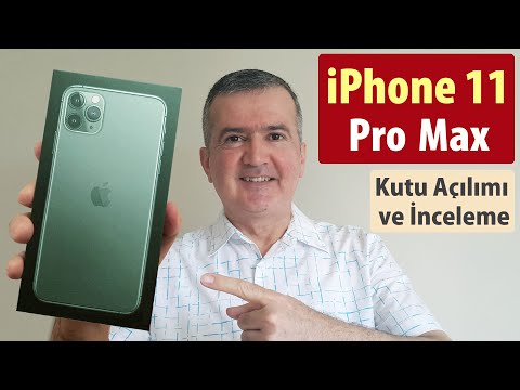 Apple iPhone 11 Pro Max Kutu Açılımı ve İncelemesi