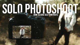 the BEST way to take self-portraits (WITHOUT using a SELF-TIMER)