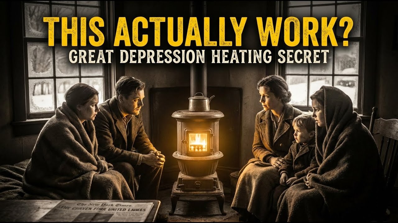 Secret Great Depression Heating Tricks Your Grandparents Used to Survive Winter