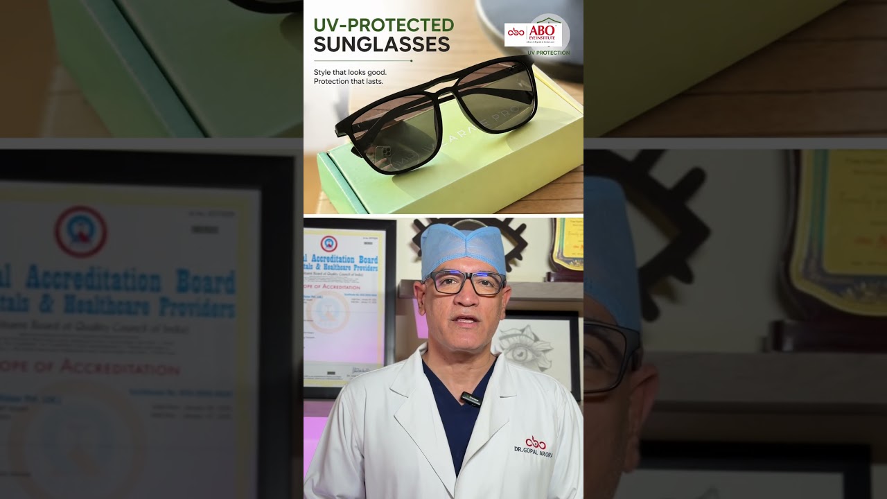 Wearing sunglasses is not just a style. it protects your eyes. #shortvideo #eyes #viral #facts