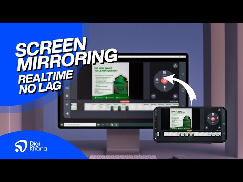 How to Mirror & Control Android Screen on Laptop/PC | DigiKhana |